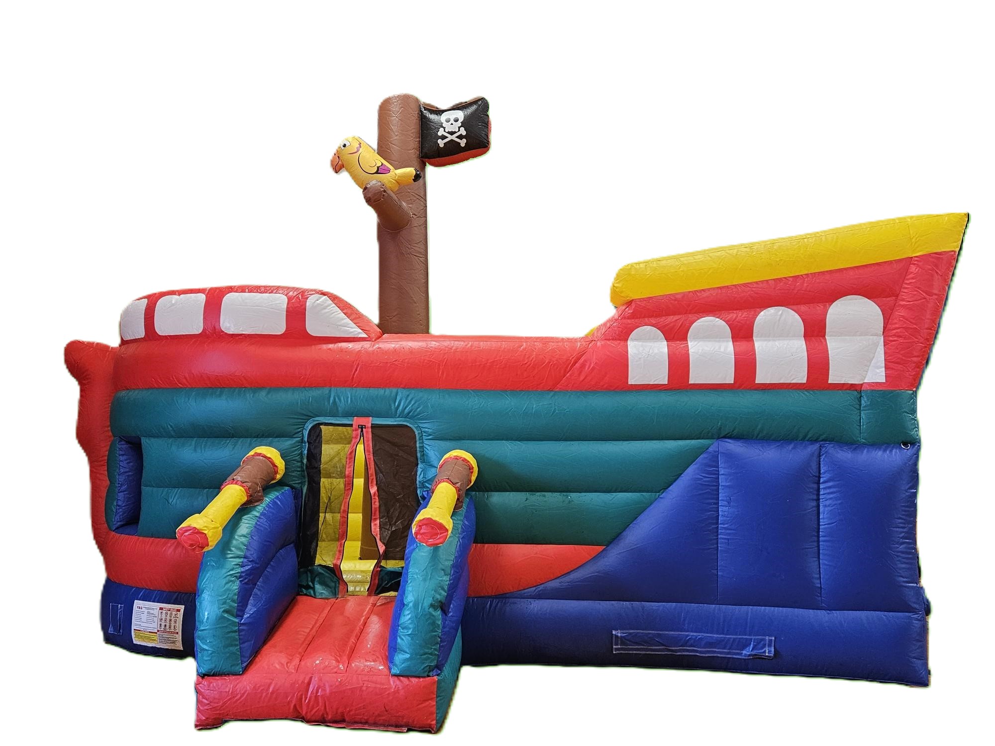 BH16 Pirate Ship Bounce House