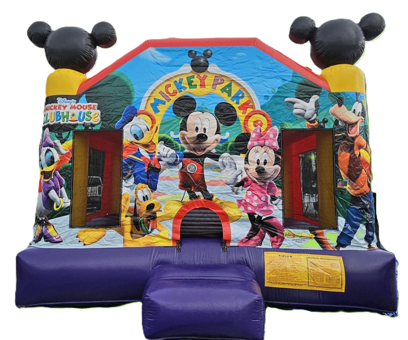 BH3 Mickey Clubhouse Bounce House