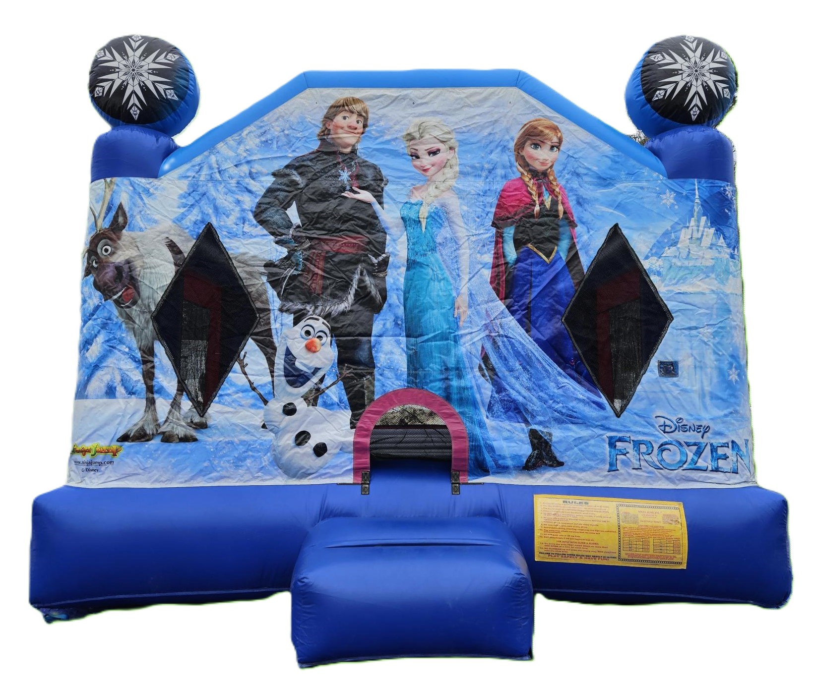 BH6 Large Frozen Jump Bounce House