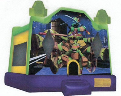 Teenage Mutant Ninja Turtle Jump Bounce House Rental