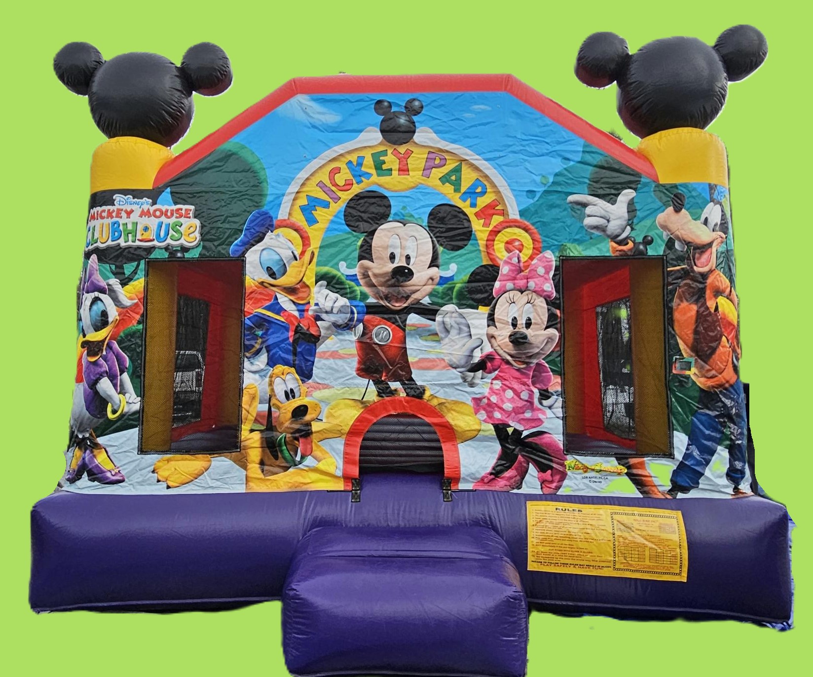 Mickey Park Jump Bounce House Rental